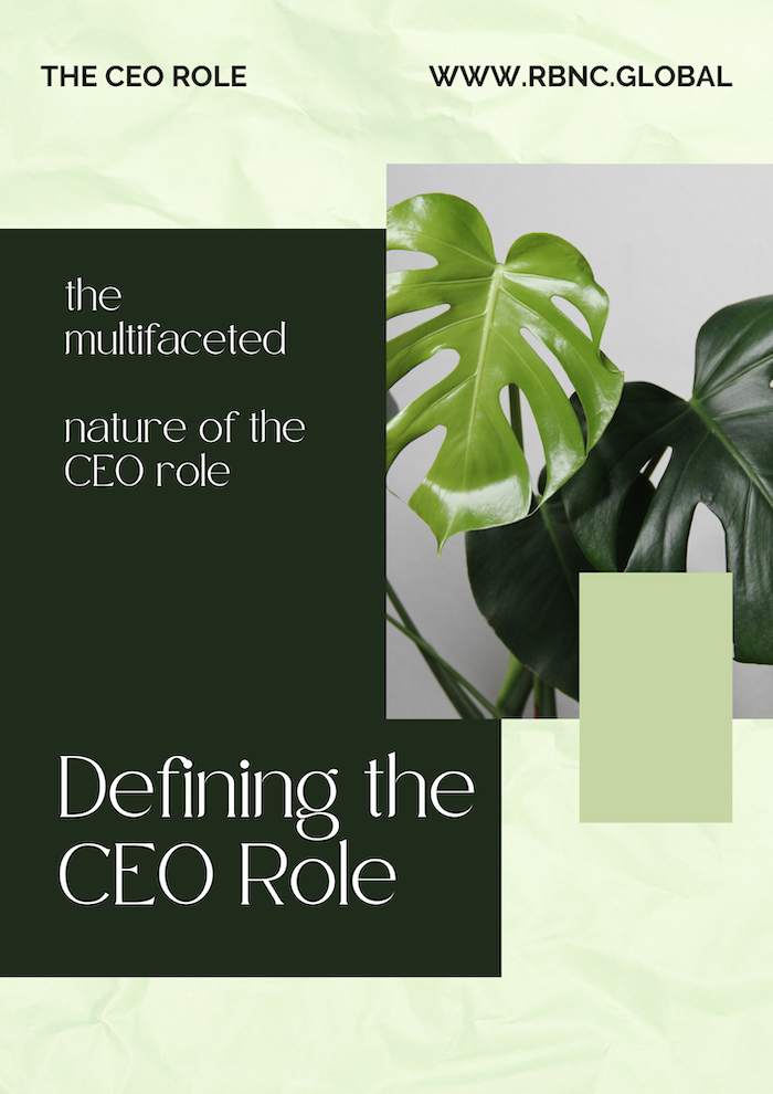 Defining the CEO Role