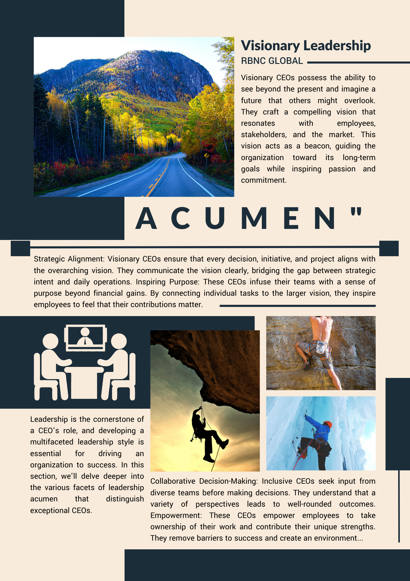 Leadership Acumen - The CEO Skills
