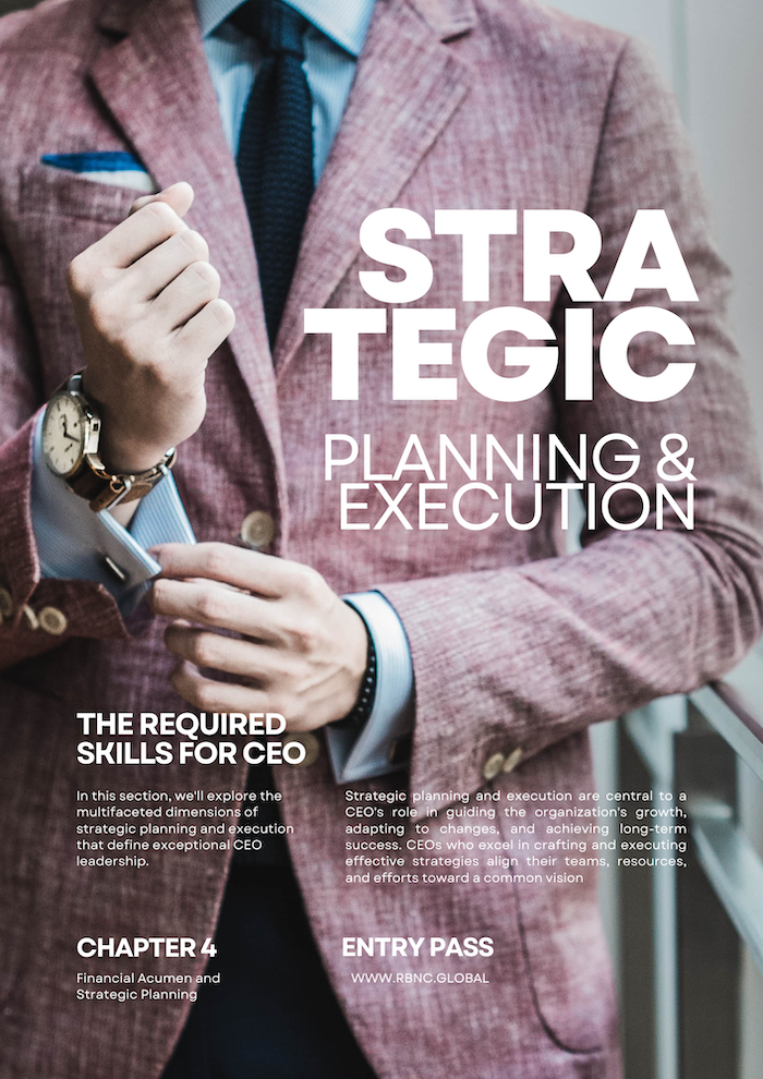 Strategic Planning and Execution - The Required Skills for CEO