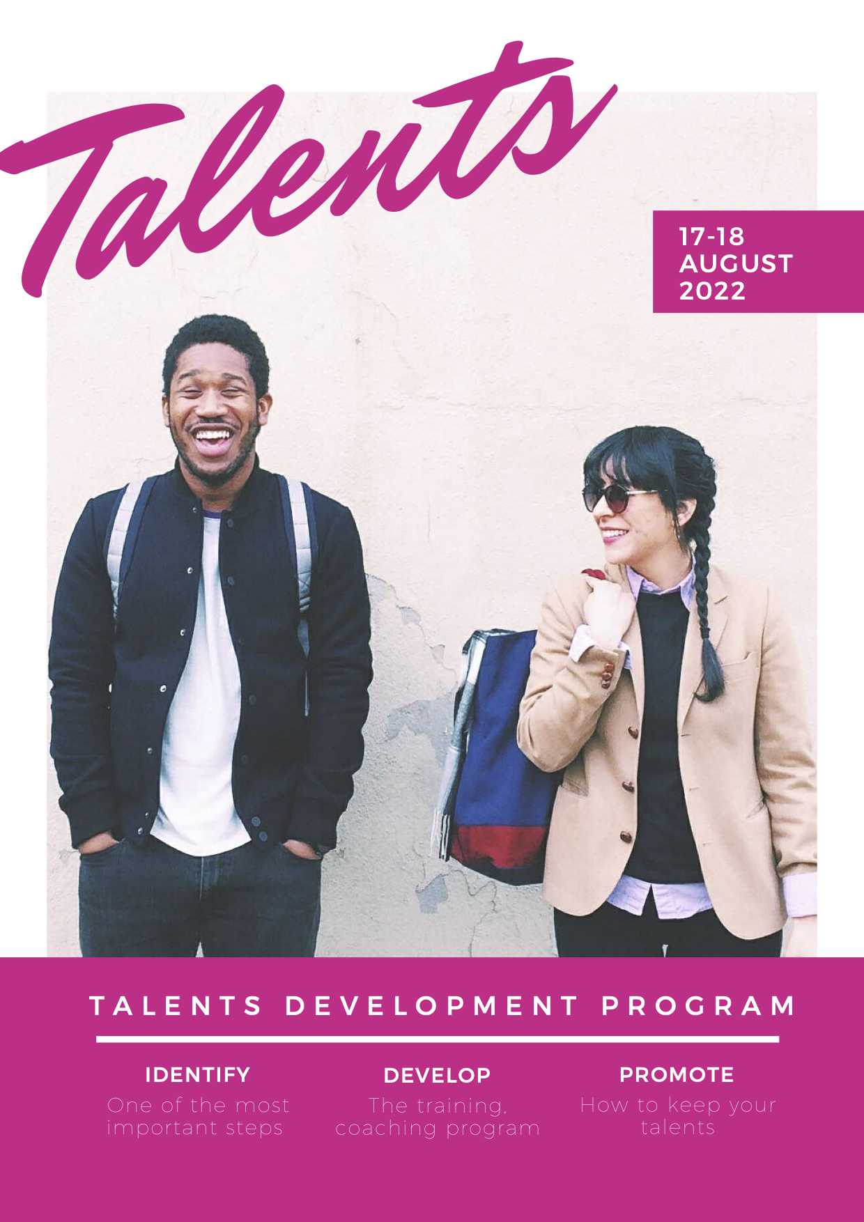 Identifying, Developing & Promoting Your Talents