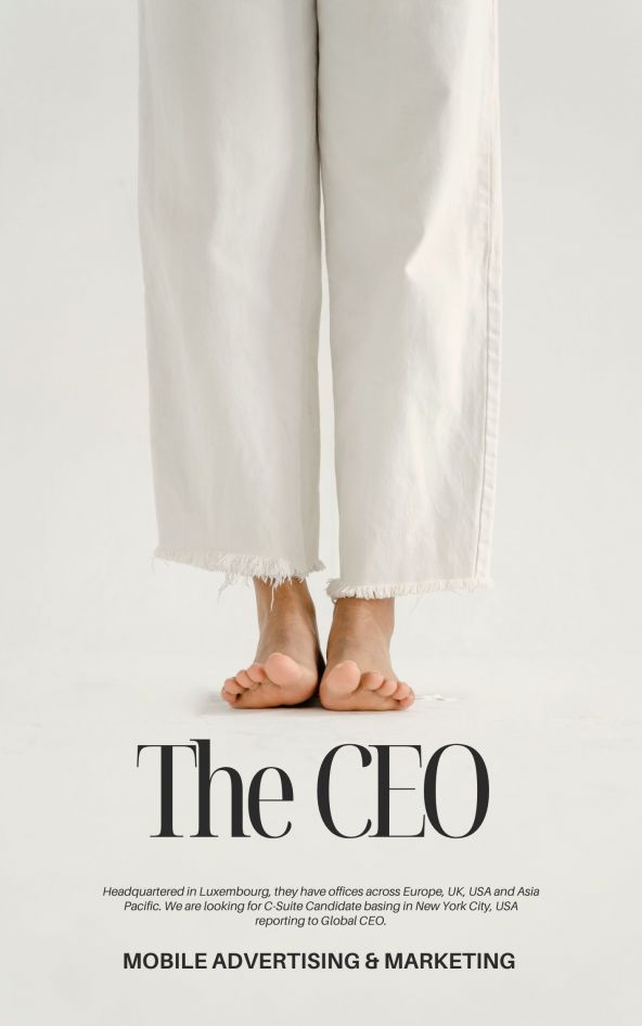 Jobs: CEO - Mobile Advertising and Marketing