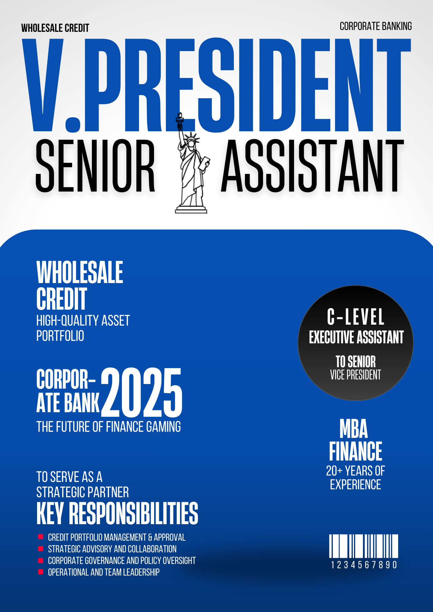 Senior Executive Assistant to Senior EVP