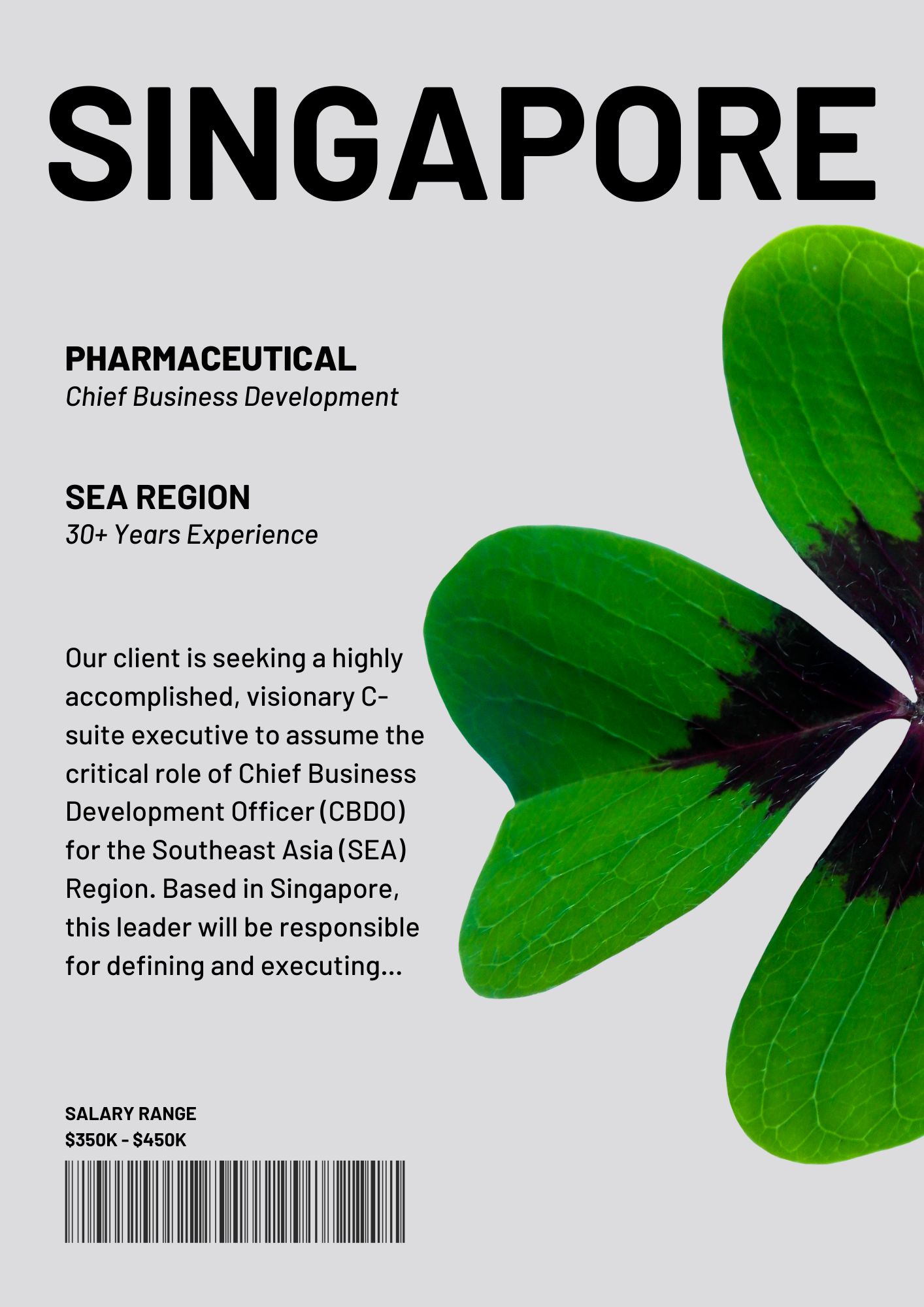 Chief Business Development Officer - CBDO
